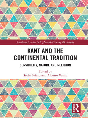 cover image of Kant and the Continental Tradition